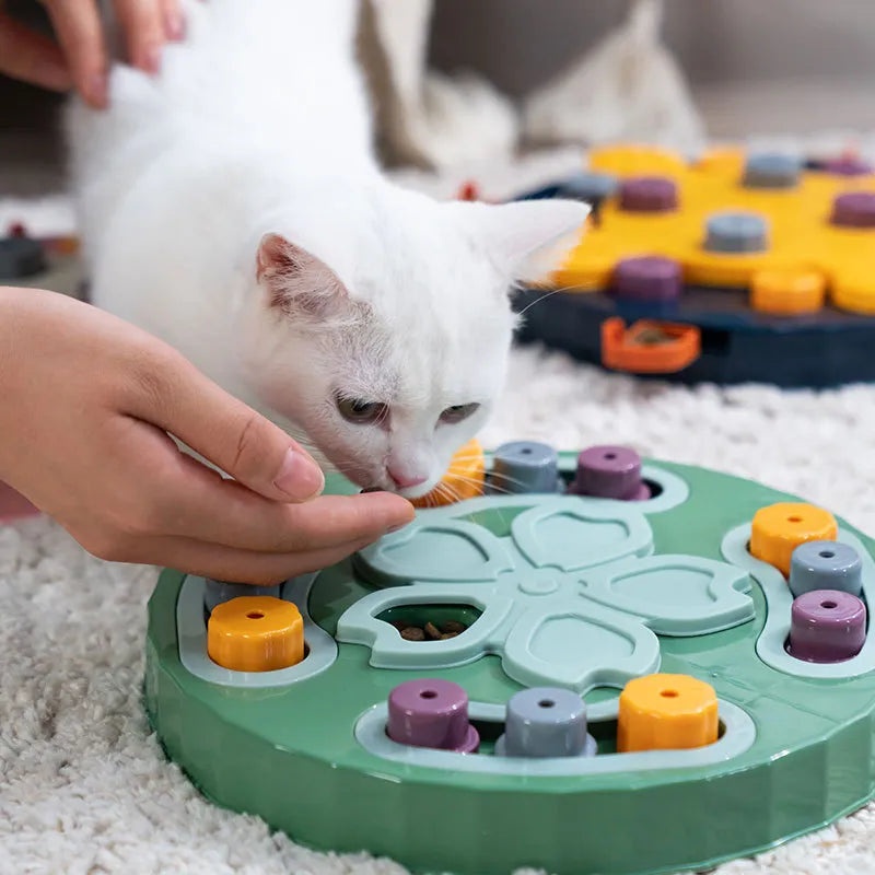 Dog Puzzle Toy Dog Bowl Cat Bowl Automatic Feeder Training Dog To Relieve Boredom Educational Toys Cat Slow Food Leakage Cat Toy