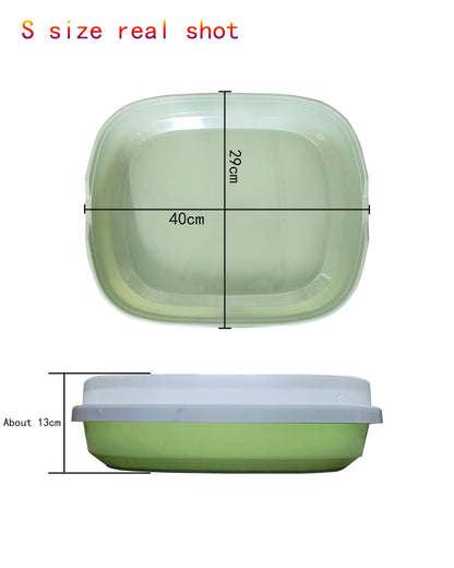 Cat potty with spoon Splash-proof dog toilet cat litter box pet toilet potty excrement training sandbox free shipping