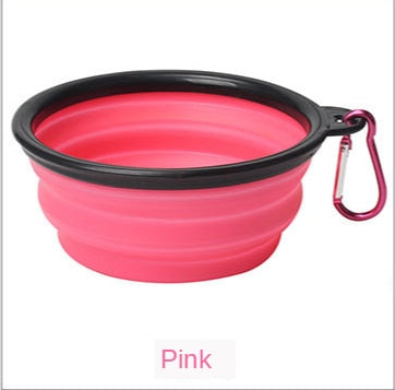 1PC Foldable Silicone Bowl for Pet