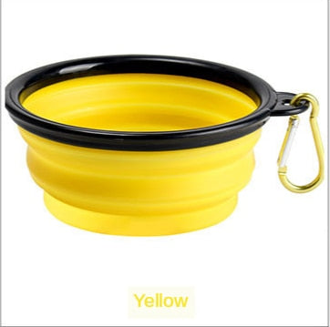 1PC Foldable Silicone Bowl for Pet