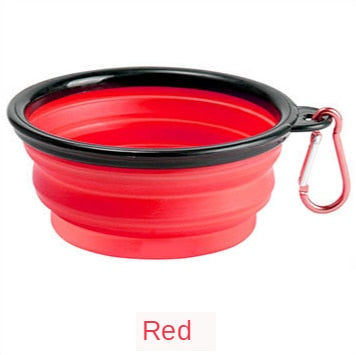 1PC Foldable Silicone Bowl for Pet