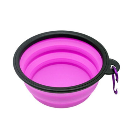 1PC Foldable Silicone Bowl for Pet