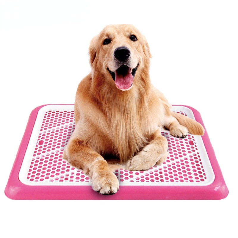 Lattice Dog Toilet Potty Training Indoor Dog Potty Tray Pet Training Toilet For Dogs Cats Puppy Potty Cat Litter Box 50x36x3cm