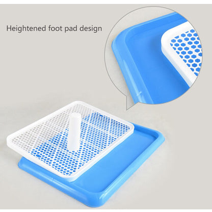 Lattice Dog Toilet Potty Training Indoor Dog Potty Tray Pet Training Toilet For Dogs Cats Puppy Potty Cat Litter Box 50x36x3cm