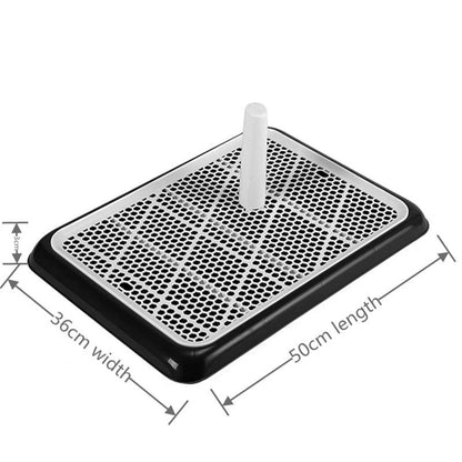 Lattice Dog Toilet Potty Training Indoor Dog Potty Tray Pet Training Toilet For Dogs Cats Puppy Potty Cat Litter Box 50x36x3cm