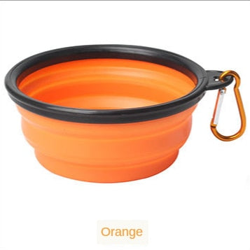 1PC Foldable Silicone Bowl for Pet