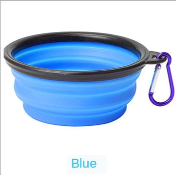 1PC Foldable Silicone Bowl for Pet